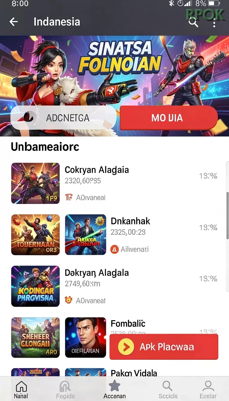 Cuplikan layar QQSTAR88 — halaman utama