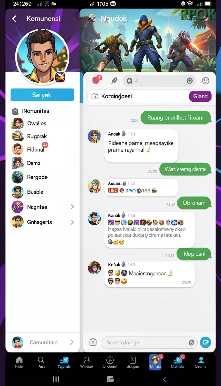 Cuplikan layar DEWASLOT88 — menu navigasi